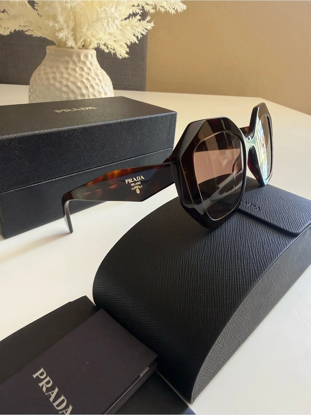 NEW , authentic prada women’s PR16WS 53mm sunglasses